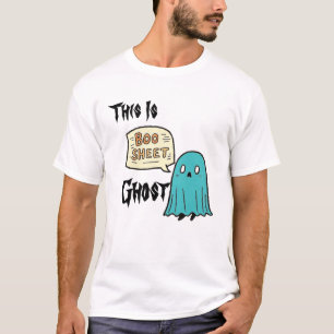 Ghost T-shirt: This Is Boo Sheet T-Shirt