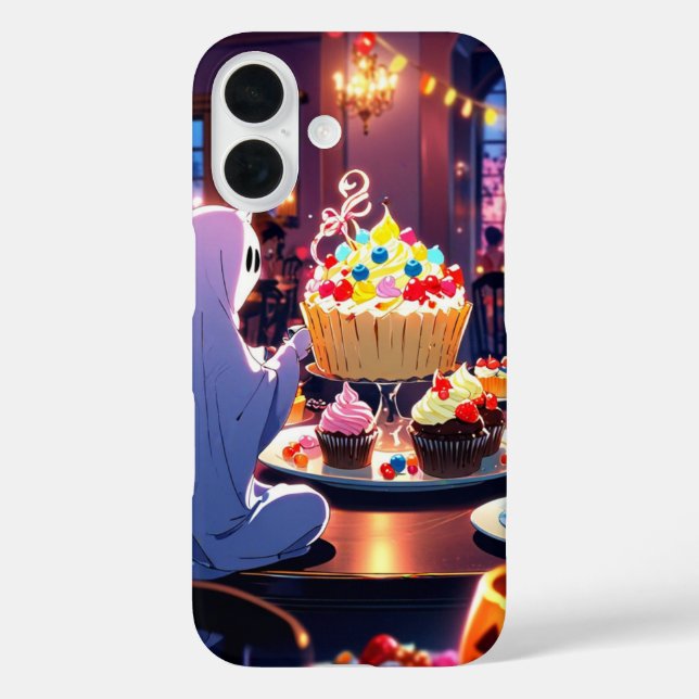 Ghost Tea Party Case-Mate iPhone Case (Back)