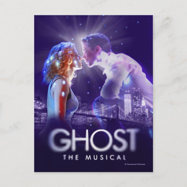 GHOST - The Musical Logo Postcard (Front)