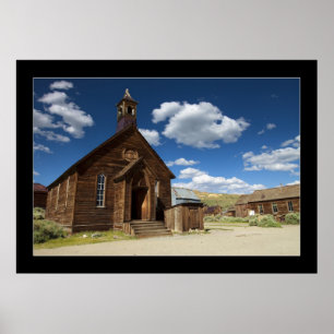 Ghost Town Church Poster