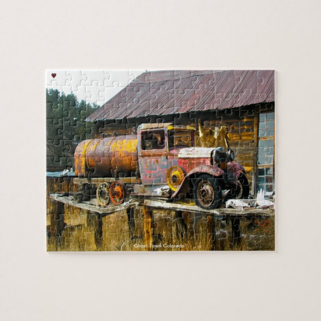 Ghost Town Colorado Jigsaw Puzzle (Horizontal)