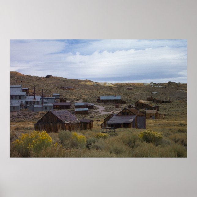 Ghost Town of Bodie Poster (Front)