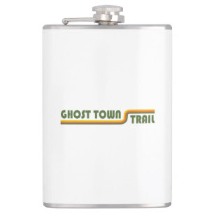 Ghost Town Trail Pennsylvania Hip Flask