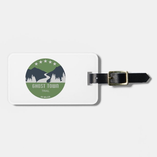 Ghost Town Trail Pennsylvania Luggage Tag (Front Horizontal)