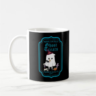 GHOST TREATS MADE LOCALLY  funny  halloween  Coffee Mug