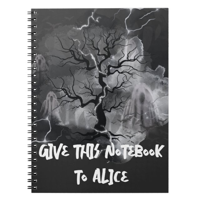 Ghost tree notebook (Front)