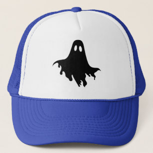 ghost trucker hat