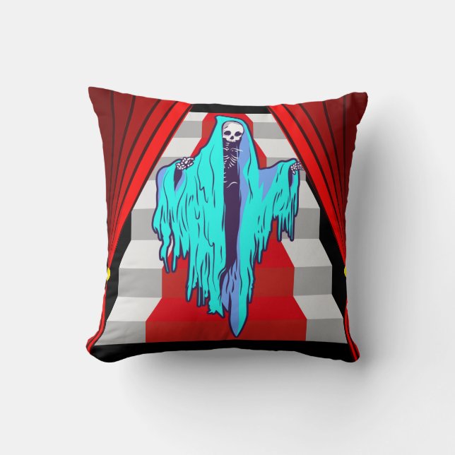 Ghost Walking Design -  Cushion (Front)