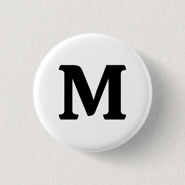 Ghost White Solid Color 3 Cm Round Badge (Front)