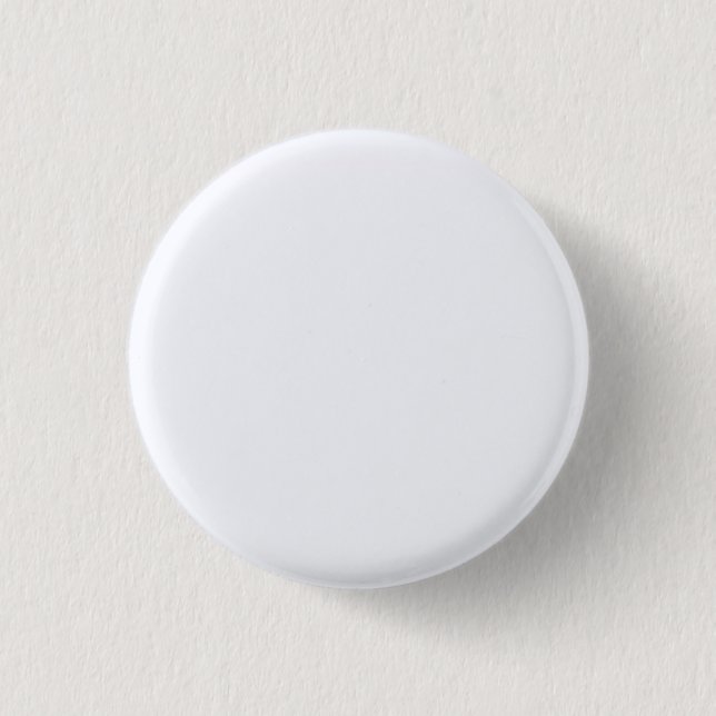 Ghost White Solid Colour 3 Cm Round Badge (Front)