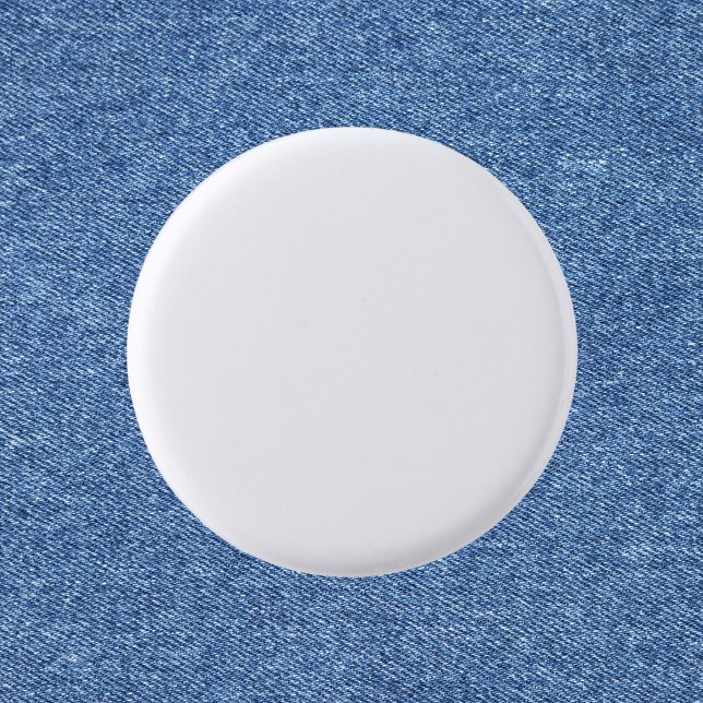 Ghost White Solid Colour 3 Cm Round Badge (Creator Uploaded)