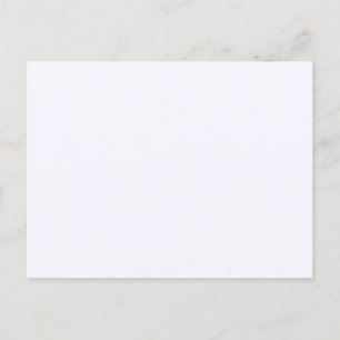 Ghost White Solid Colour Postcard
