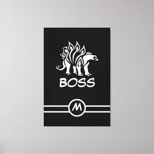 Ghost White Stegosaurus Spiked Dinosaur Canvas Print