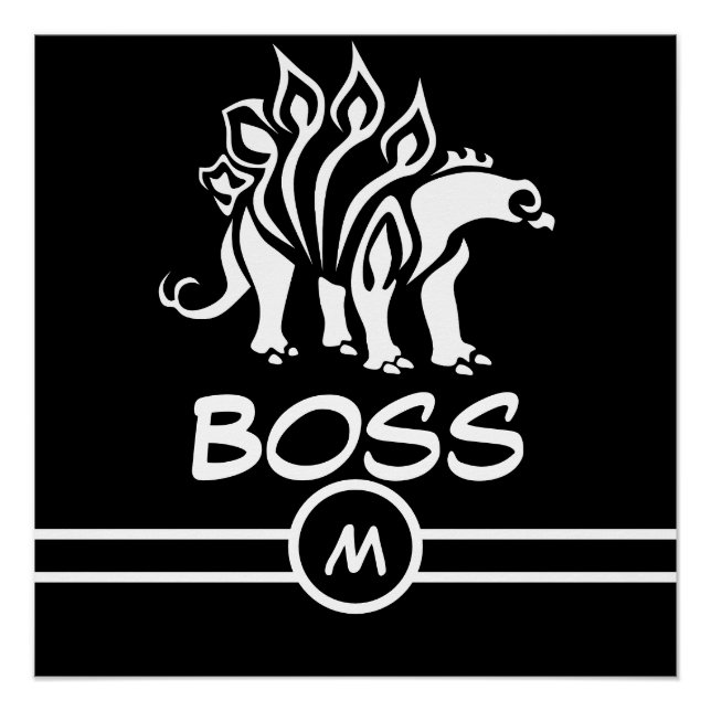 Ghost White Stegosaurus Spiked  Dinosaur  Poster (Front)