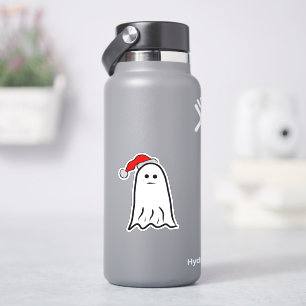 Ghost with Santa Hat