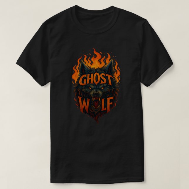 Ghost wolf T-Shirt (Design Front)