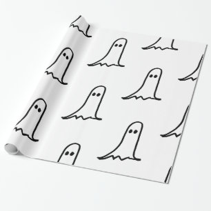 GHOST Wrapping Paper FOR HALLOWEEN
