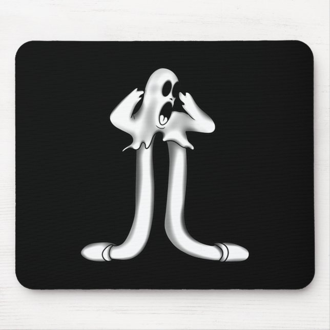 Ghost X Koko The Clown Scary Goth  Mouse Pad (Front)