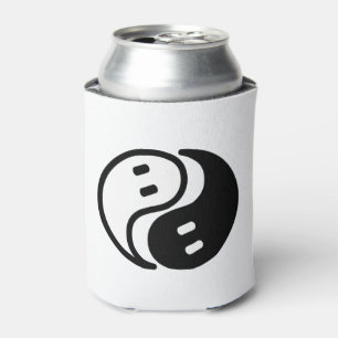 Ghost Yin Yang Can Cooler