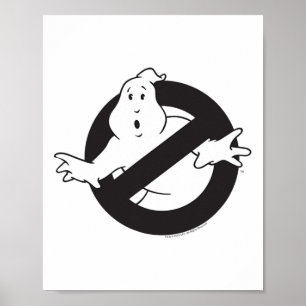 Ghostbusters Frozen Empire Black No Ghost Logo  Poster