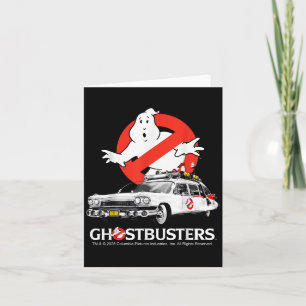Ghostbusters Halloween Design Ecto 1  Card