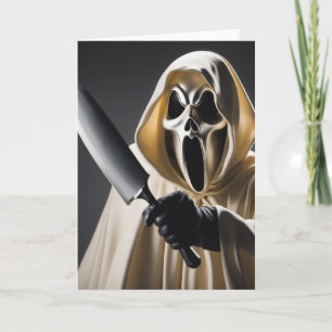 GhostFace White Card