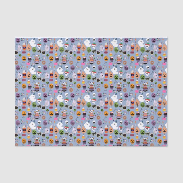 Ghostie's Boo Day Celebration Tissue Paper (Front)