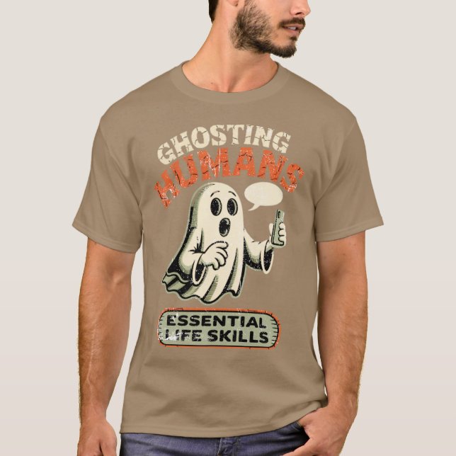 Ghosting Humans T-Shirt (Front)