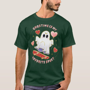 Ghosting Is My Favourite Sport Skateboarding Ghost T-Shirt