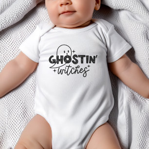 Ghosting Witches Halloween Baby Shirt Bodysuit 