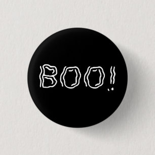 Ghostly Boo! Button