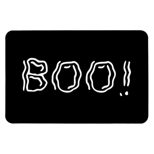 Ghostly Boo! Magnet (Horizontal)
