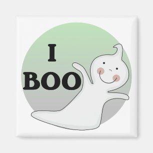 Ghostly Boo Tshirts and Gifts Magnet