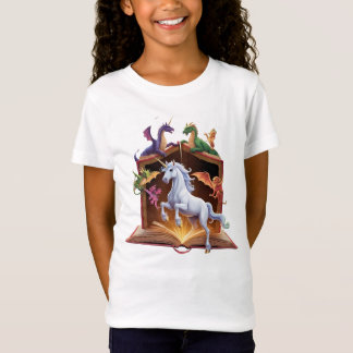 ghostly creatures coming out of book T-Shirt