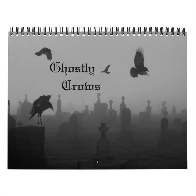 Ghostly Crows Calendar (Cover)