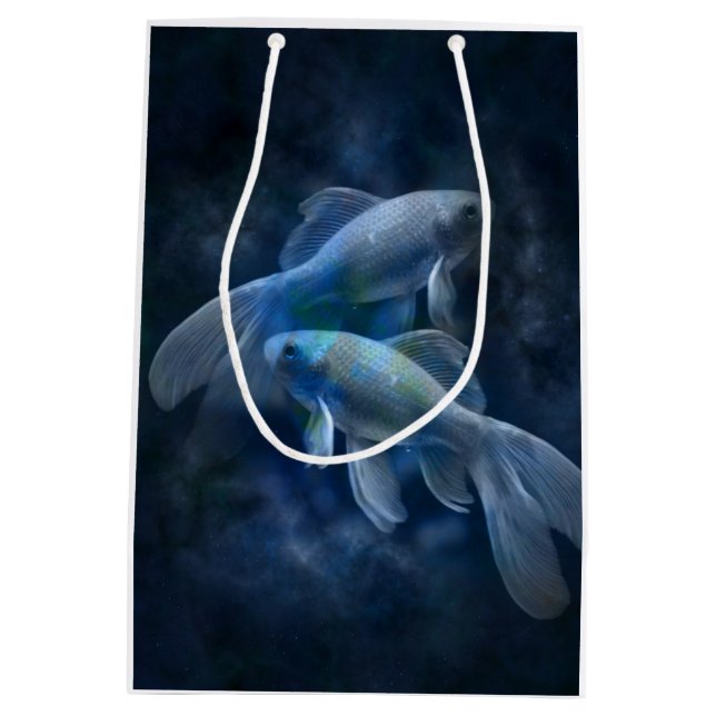 Ghostly Fish Medium Gift Bag (Back)