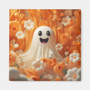 Ghostly Fridge Magnet