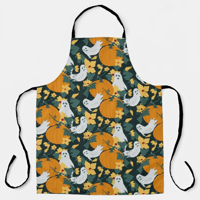 Ghostly Garden Apron (Front)