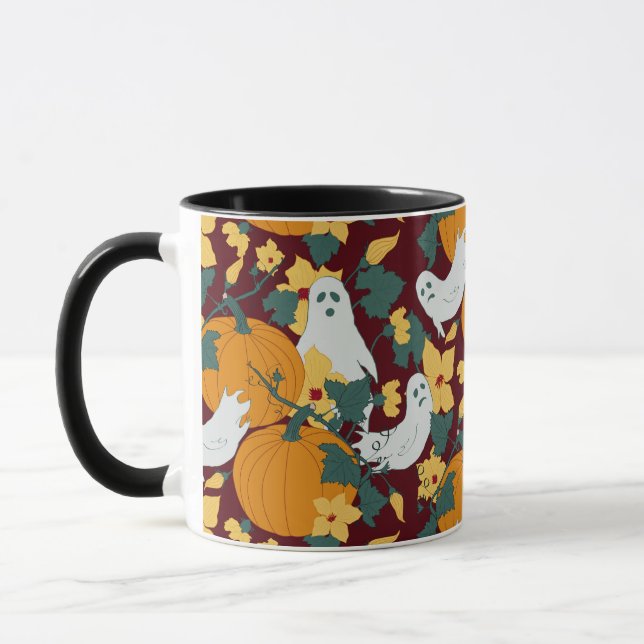 Ghostly Garden Mug (Left)