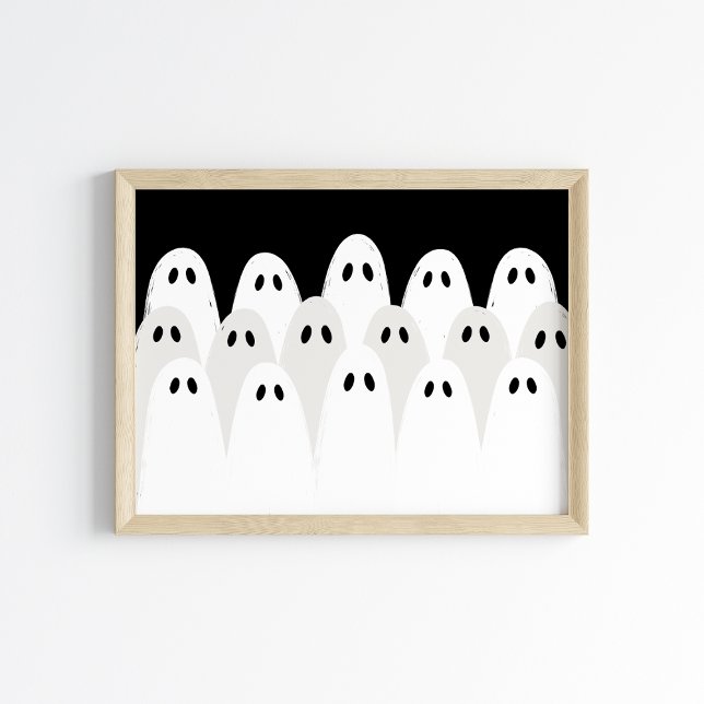 Ghostly Gathering Halloween Poster (Creator Uploaded)