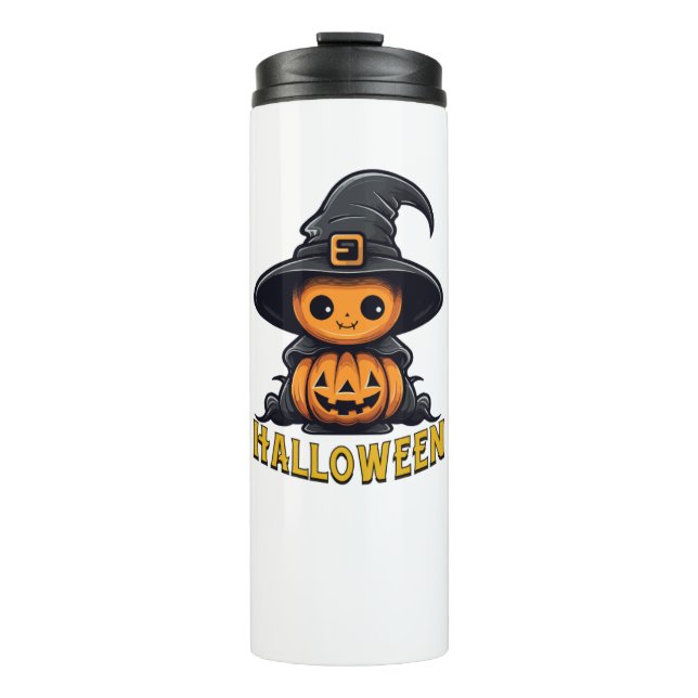 Ghostly Goblet Thermal Tumbler (Front)