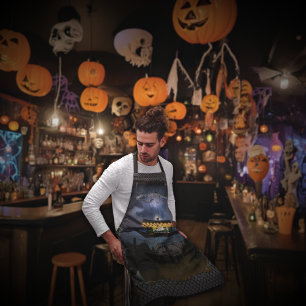 Ghostly Graveyard Cruise Apron