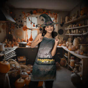Ghostly Graveyard Cruise Apron