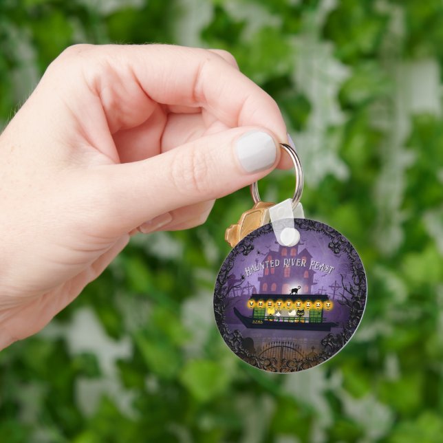 Ghostly Graveyard Cruise Key Ring (Hand)