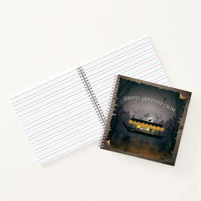 Ghostly Graveyard Cruise Notebook (Inside)