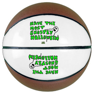 Ghostly Halloween Basketball