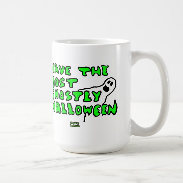 Ghostly Halloween Coffee Mug (Right)