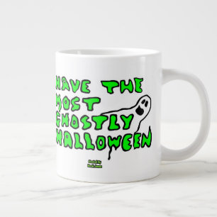 Ghostly Halloween Jumbo Mug
