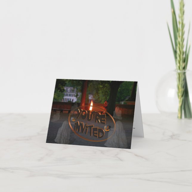 Ghostly Invitation (Front)