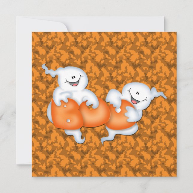 Ghostly Party Invitation (Front)